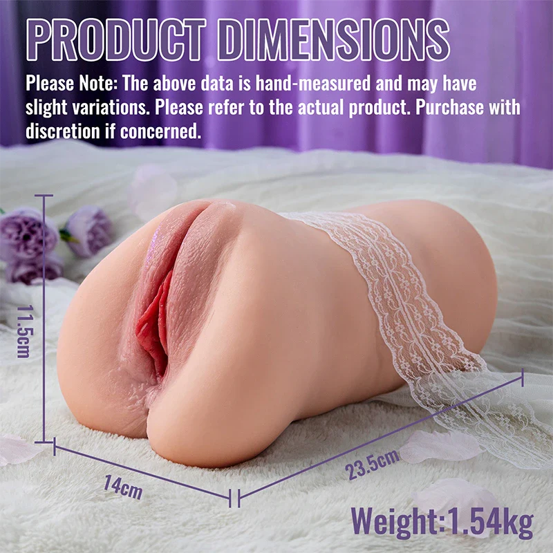Ellie: 3.39LB Electric Pocket Pussy with Thrusting & Vibrating Functions