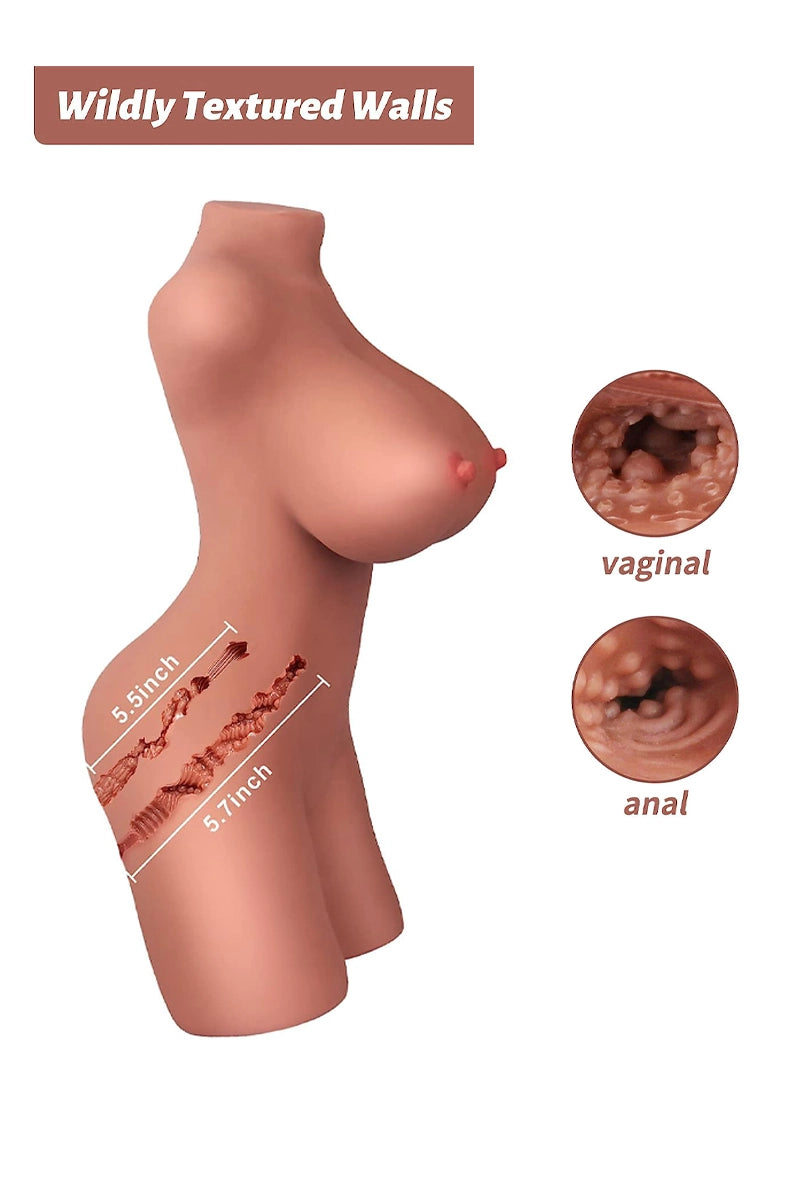 Alina: 6.9LB Tan Small Size Female Torso For Beginner