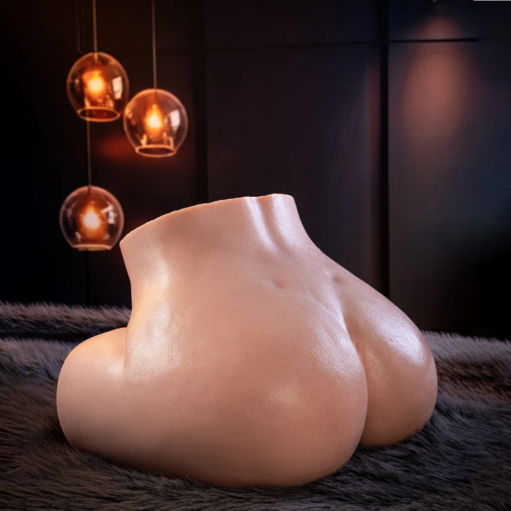 Ava: 25.35 LB Realistic Texture Premium Silicone Butt with Vaginal & Anal Tunel