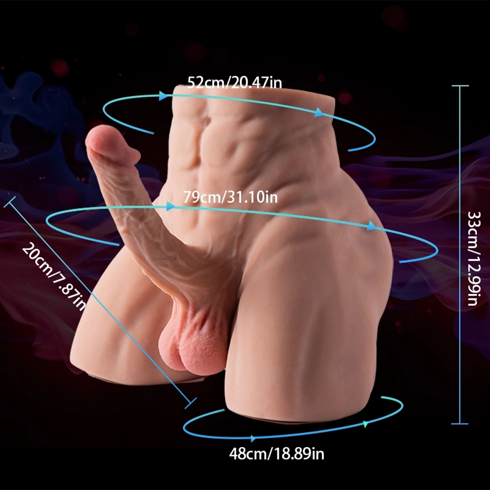 John: 23.8LB Male Sex Dolls with Realistic 7.87″ Big Dildo