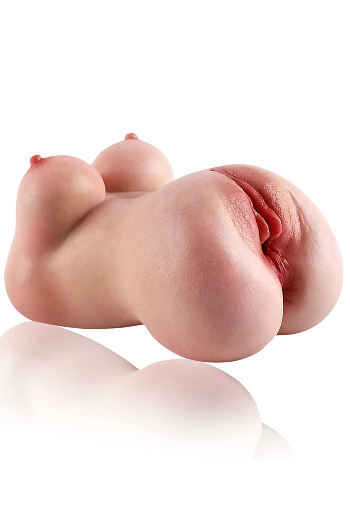 Kait: 3.1LB Silicone Pocket Pussy with Boobs
