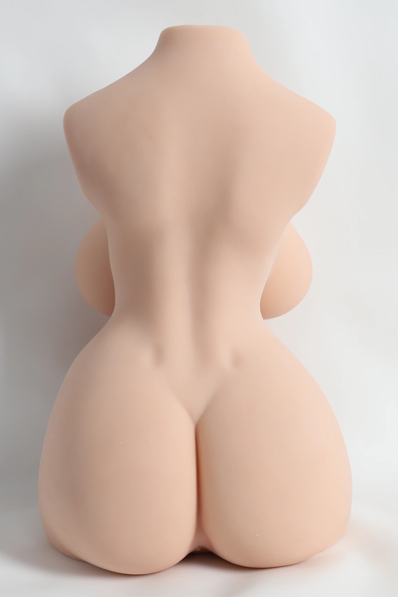 Narada: 25.35LB Shemale Sex Torso With Realistic 7.87″ Dildo & Vaginal